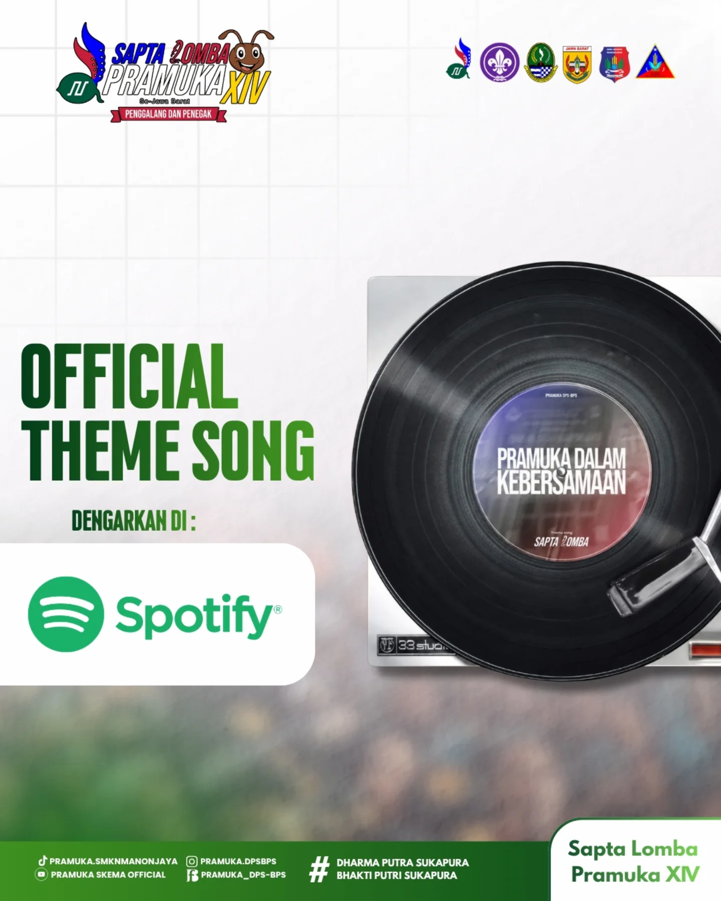OFFICIAL THEM SONG SAPTA LOMBA PRAMUKA!!