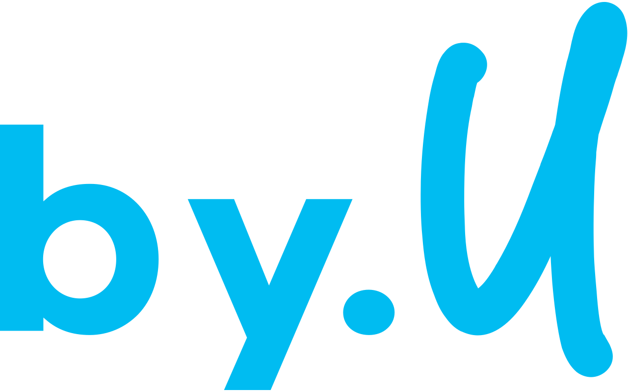 by. U